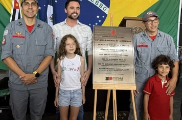 Foto - Reinauguração Bombeiros