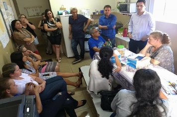 Prefeito de Itaí visita Escolas da Rede Municipal de Ensino