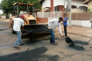 Administração Municipal de Itaí investe na recuperação das vias públicas da cidade