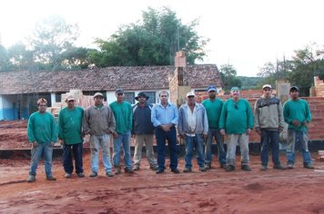 Iniciada as obras na Escola do Bairro dos Mineiros em Itaí