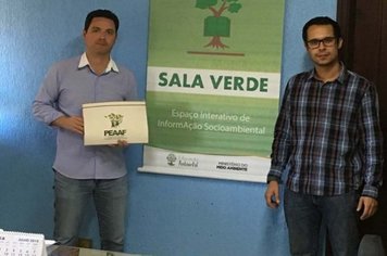 Itaí recebe materiais do Ministério do Meio Ambiente para montagem da Sala Verde