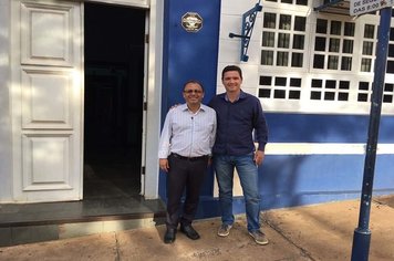 Prefeito Thiago Michelin Recebeu a visita do Prefeito de Taquarituba