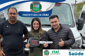 Governo de SP entrega 200 novas ambulâncias e vans para serviços municipais de saúde. Município de Itaí também foi contemplado.