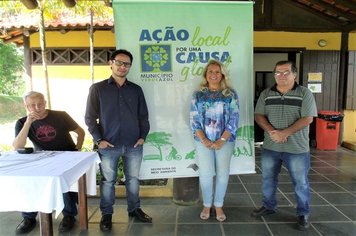 Administração Municipal de Itaí participa da apresentação do Programa Município Verde Azul