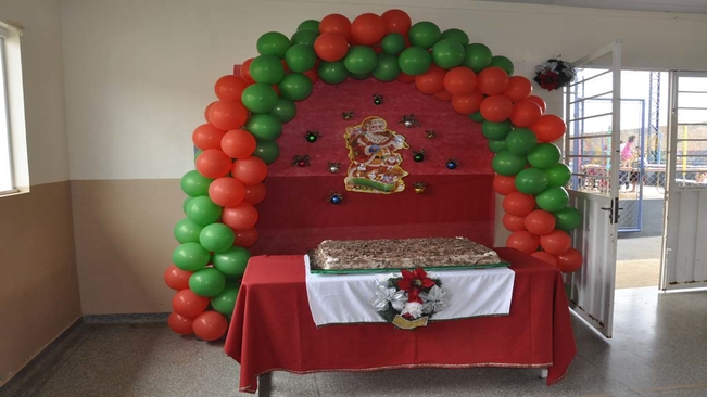 EMEI Angelina de Itaí comemora o Natal com alunos