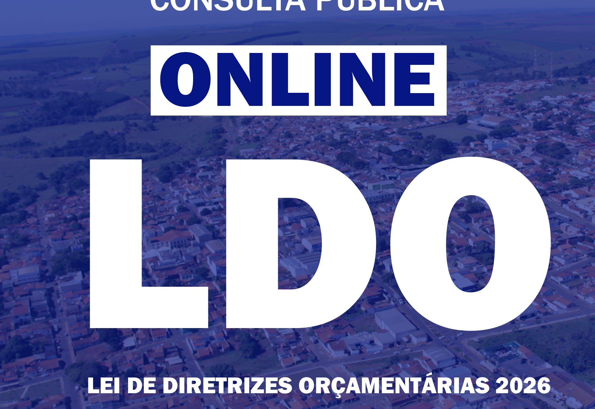 Consulta Pública Aberta para a LDO 2026
