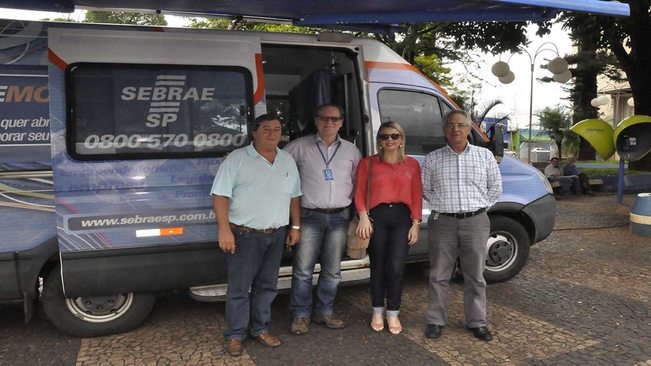 Unidade Móvel do SEBRAE esteve em Itaí