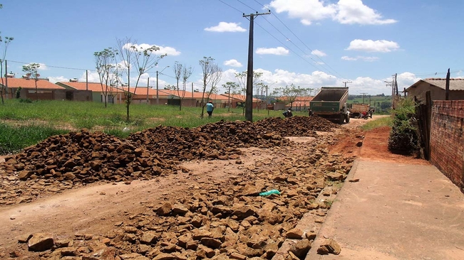 Prefeitura de Itaí realiza melhorias em vias públicas da cidade